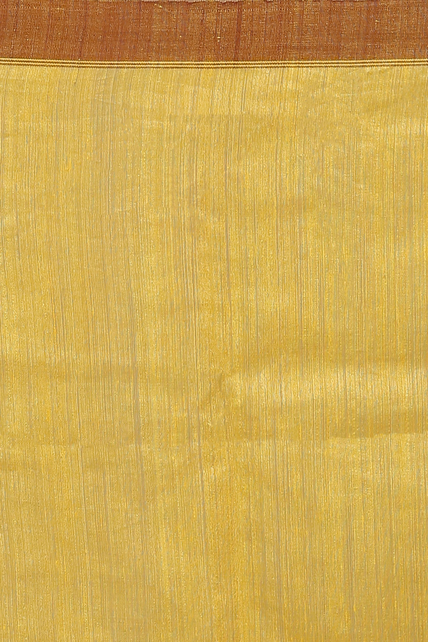 Pure matka silk jamdani handweaving and motif saree (Yellow)